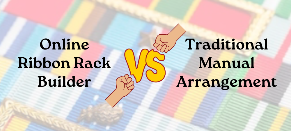 pinit Differences between Online Ribbon Rack Builder and Traditional Manual Arrangement