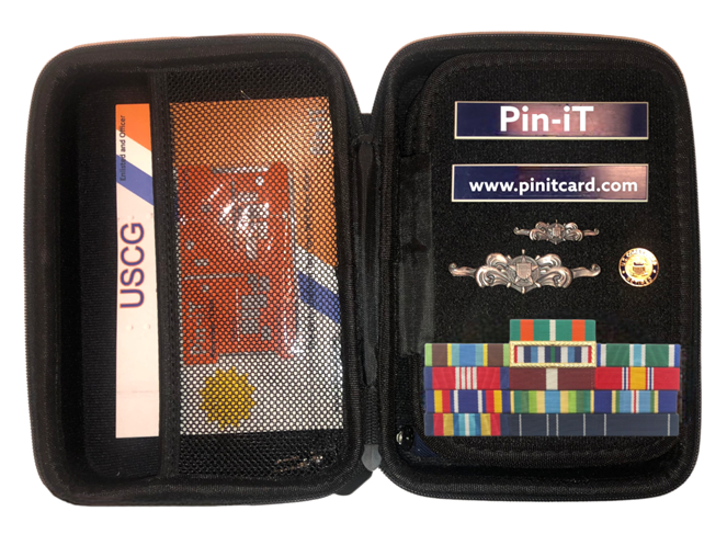 Awards Travel Case by Pin iT keep your ribbons and medals safe and protected trading pin case