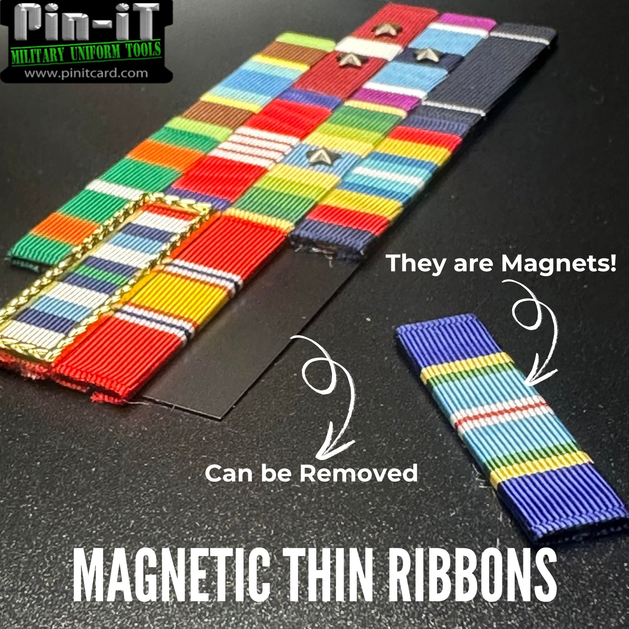 Pin iT Magnetic Thin Ribbons vs Regular Thin Ribbons