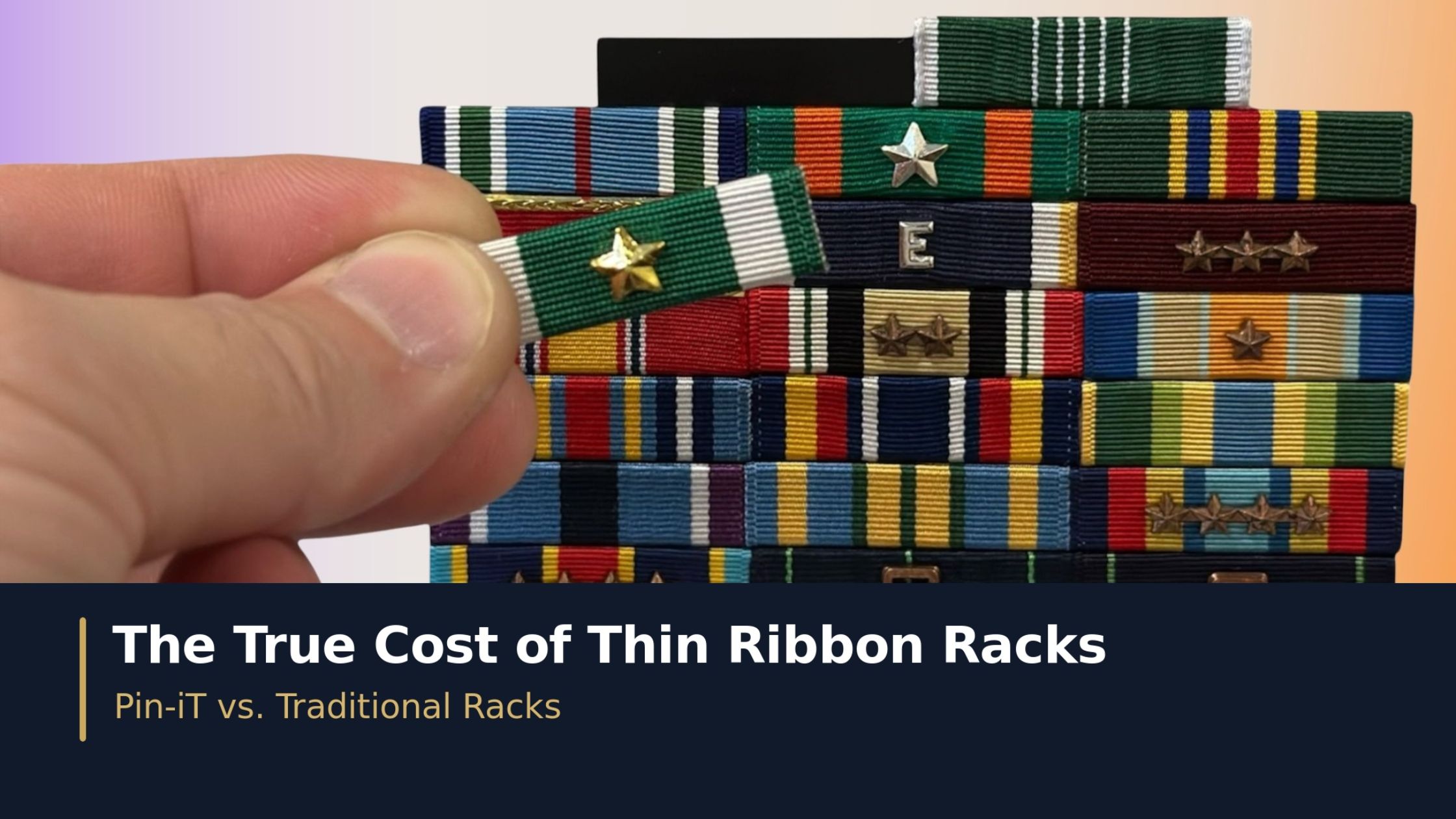 The True Cost of Thin Ribbon Racks: Pin-iT vs. Traditional Racks