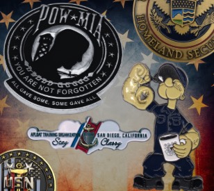 pinit Challenge Coin Builder