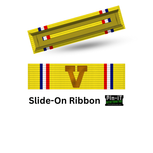 Orlando Florida Police- Award of Valor Ribbon with Bronze V