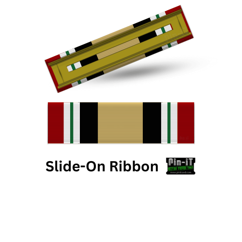 Iraq Campaign Ribbon- Slide On