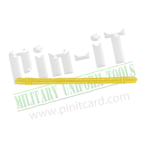 USCG / US NAVY Combination Cover Chin Strap – Gold Lace, 1/2" Width