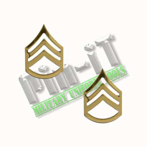 U.S. Army Rank Pins – E-6 Staff Sergeant