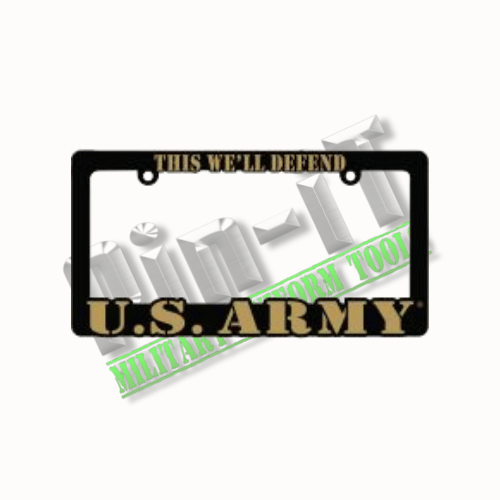 U.S. Army License Plate Frame