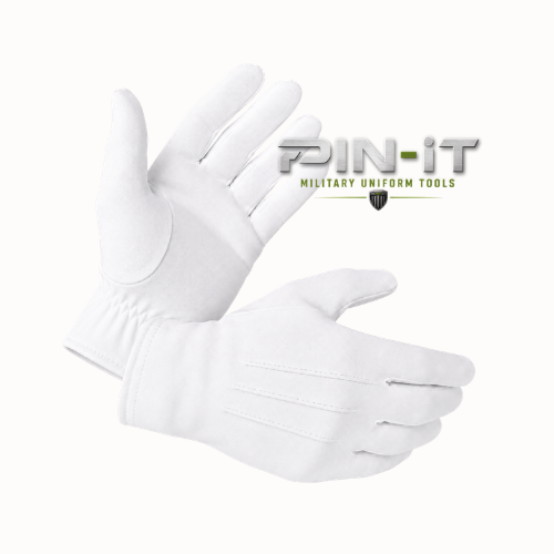 White Cotton Parade Gloves | Military, Police, Honor Guard & JROTC