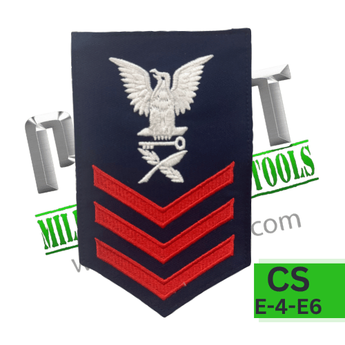 USCG Rating Badge: Culinary Specialist- E-6 Rank